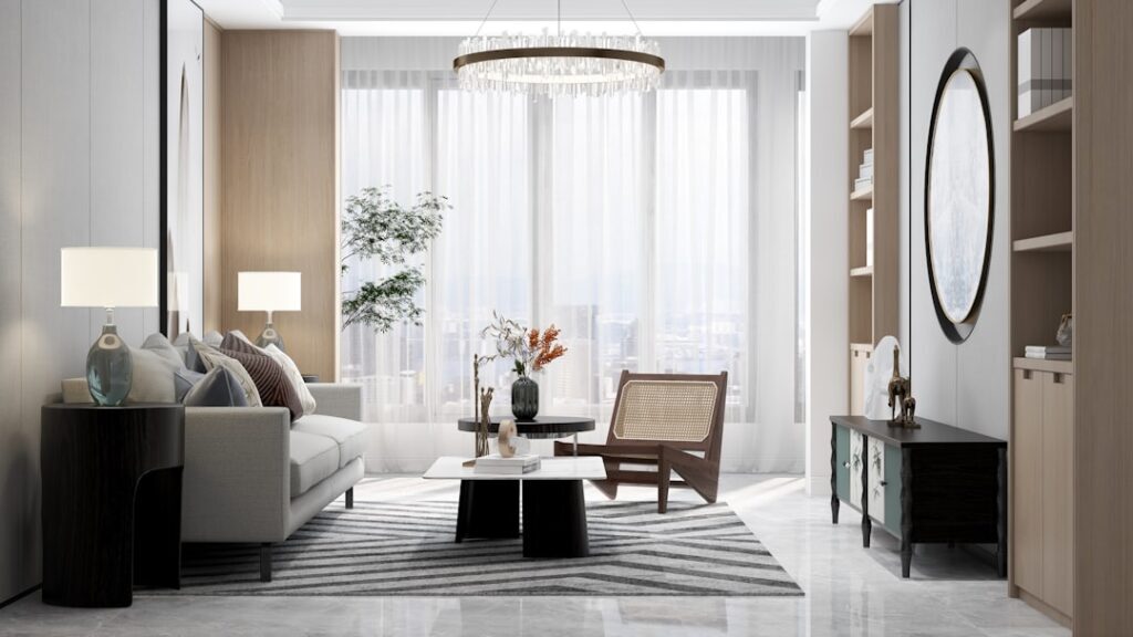 HVAC Scenting for Luxury Homes: Integrated Design & Wellness - luxury minimalist smart home interior